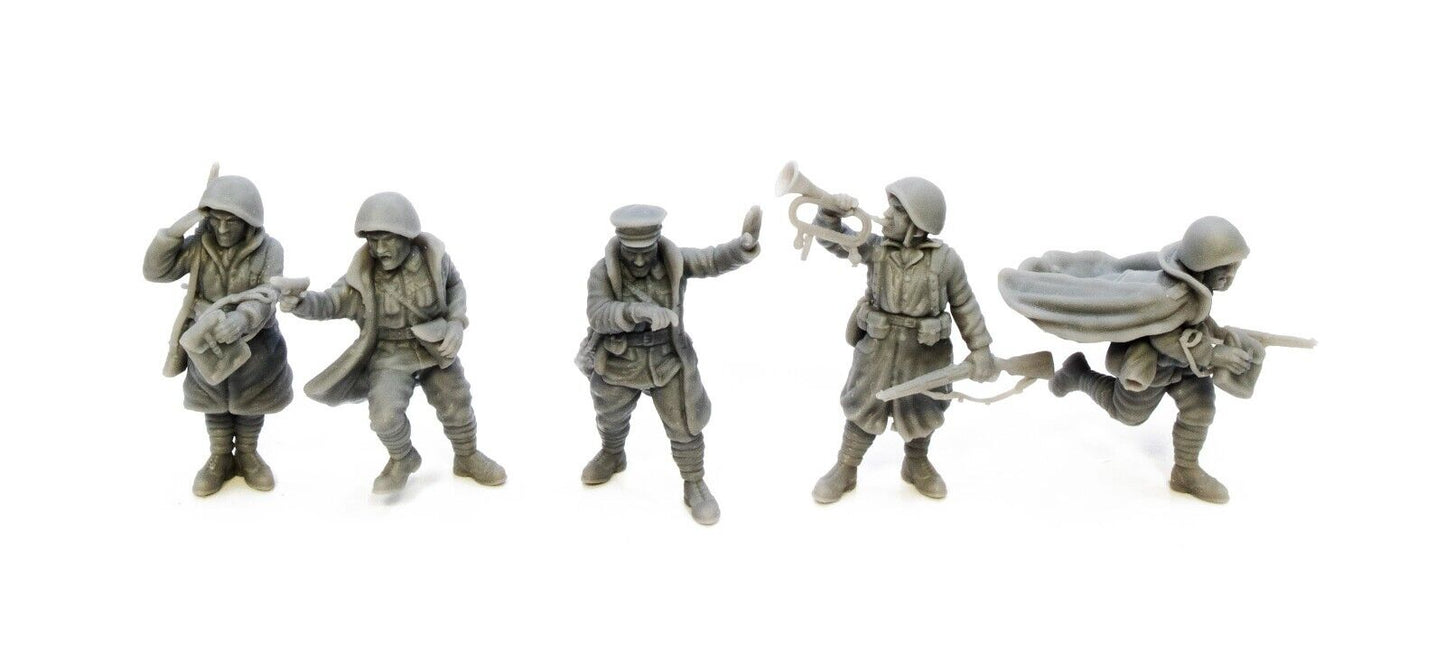 Hellenic Army Platoon HQ Winter Gear.
