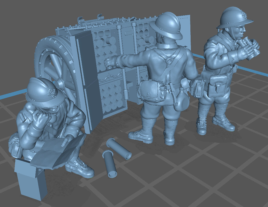 WW2 1940 French Platoon Reinforcements Deal by Colonel Muller