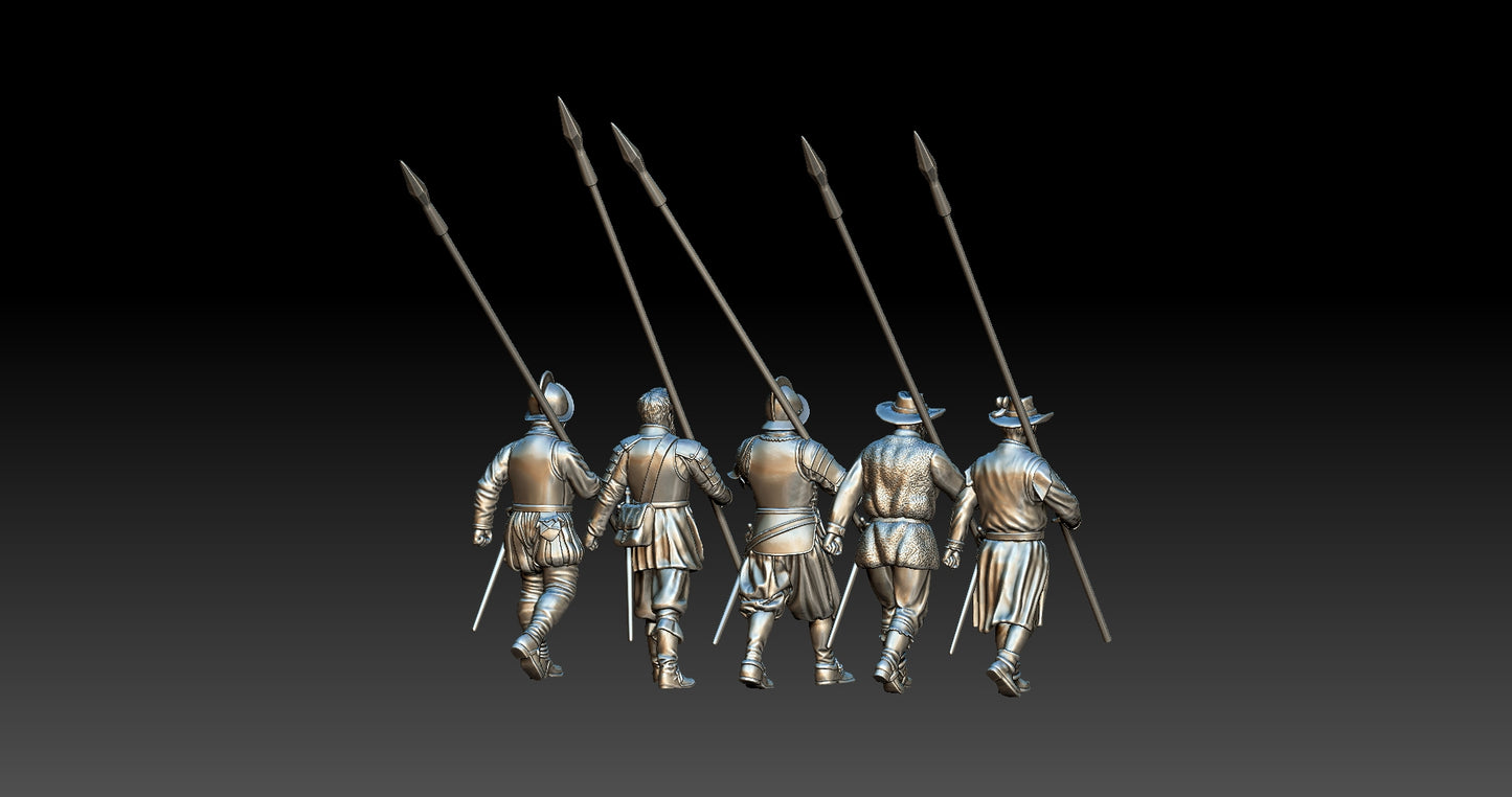 El Milagro de Empel 1585 set 5 by MICHELS MINIATUREN