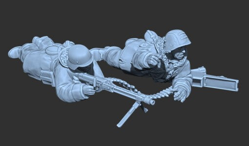 Late War German Cavalry – Budapest themed squad by Just Some Miniatures