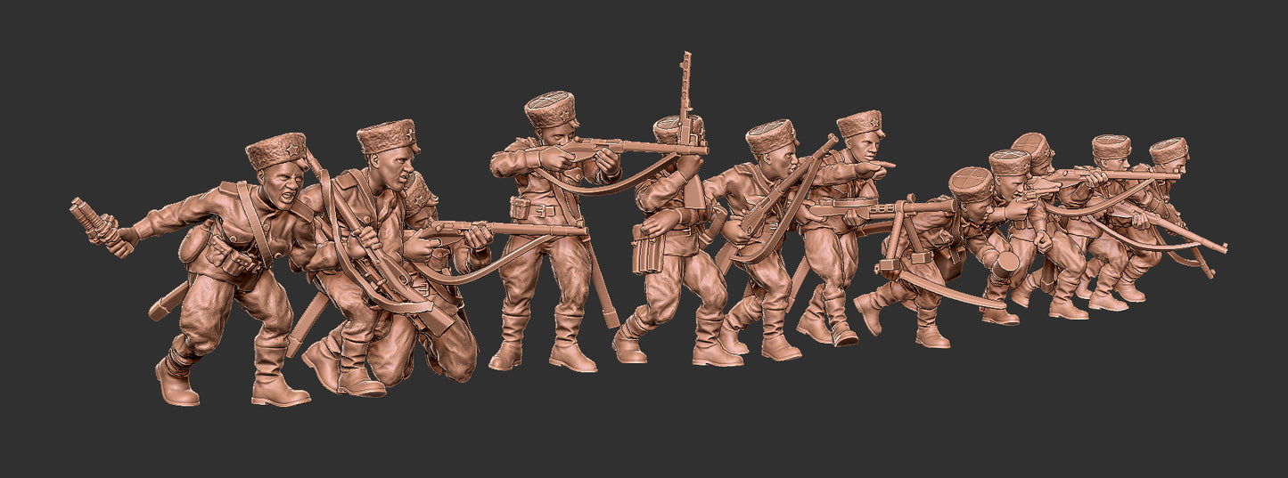 Soviet Dismounted Cossack Squad