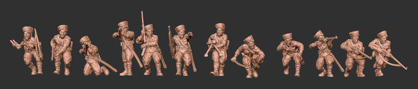 Soviet Dismounted Cossack Squad