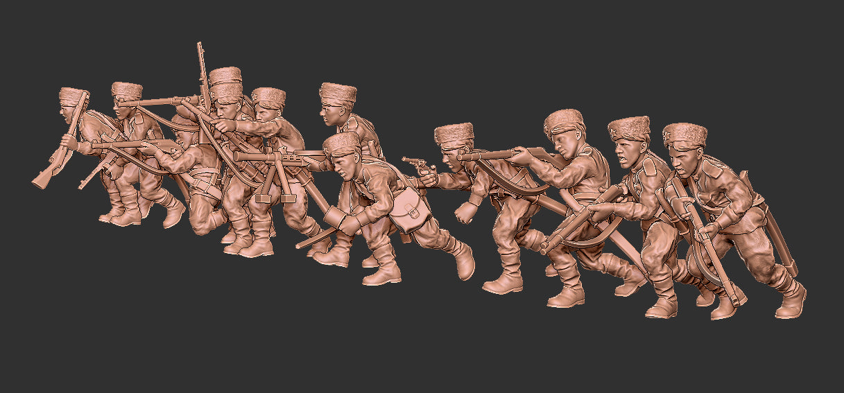 Soviet Dismounted Cossack Squad