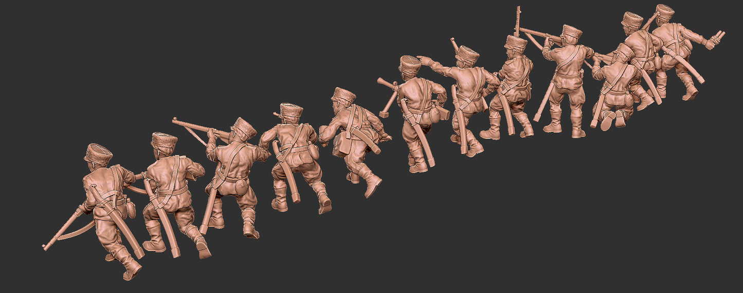 Soviet Dismounted Cossack Squad