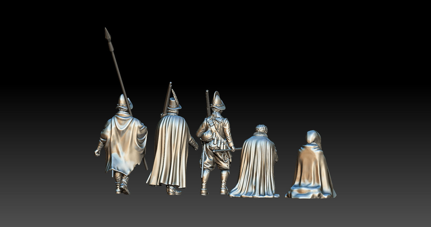 El Milagro de Empel 1585 set 6 by MICHELS MINIATUREN