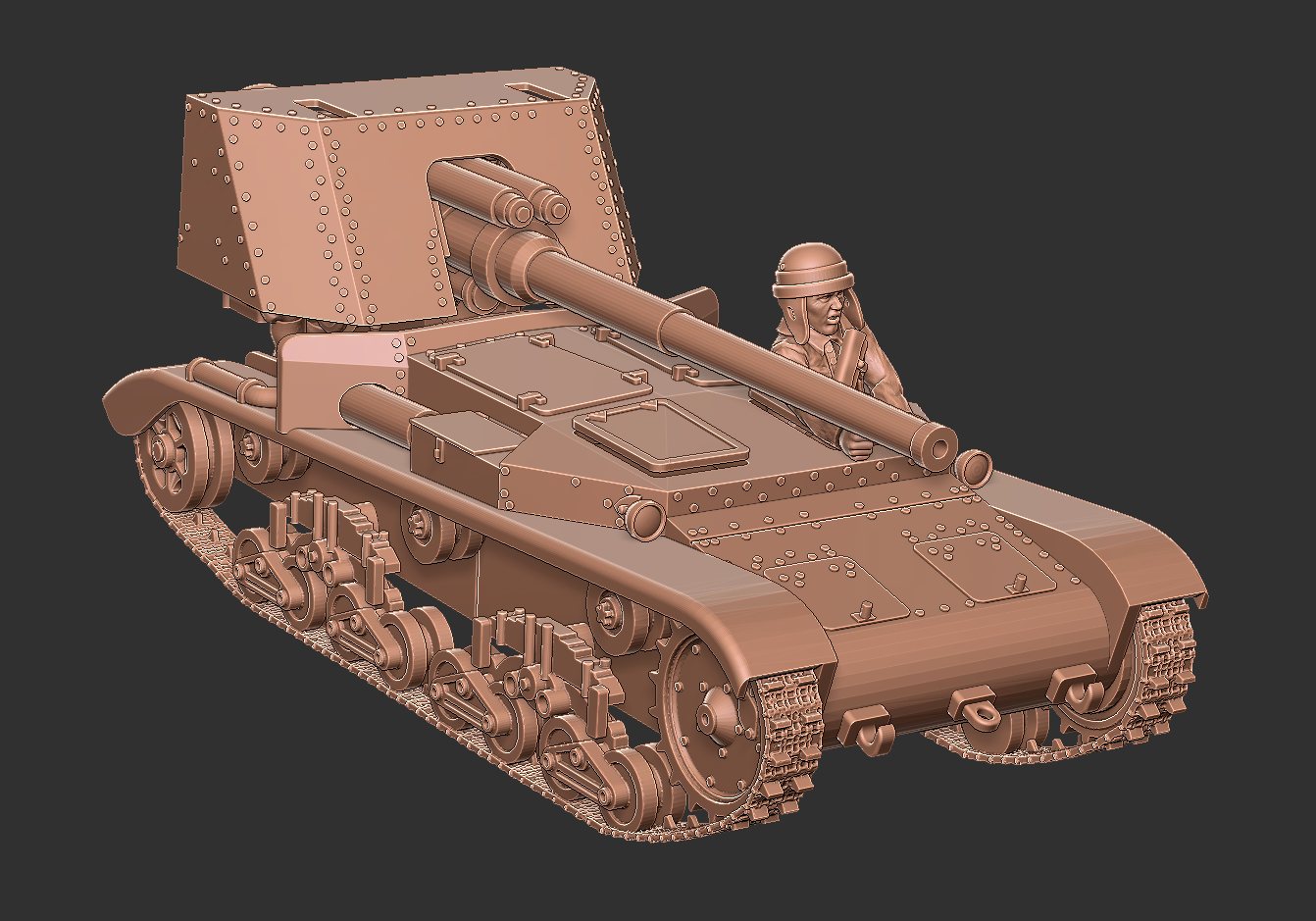Italian Semovente 90/53