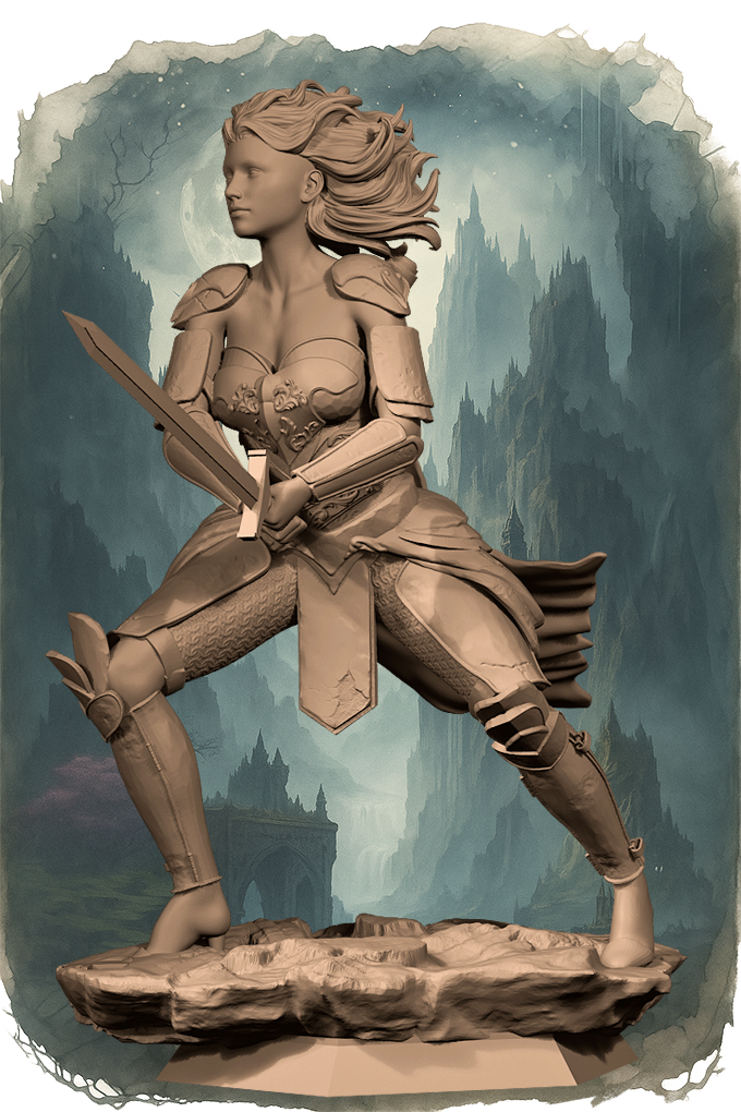 Dame Elara by LUCIUS3D