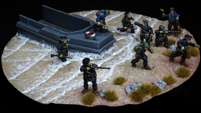 Soviet Naval Infantry Squad by Flank March Miniatures