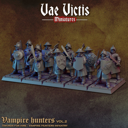 Vampire Hunters Swords for Hire 2 Unit by Vae Victis Miniatures