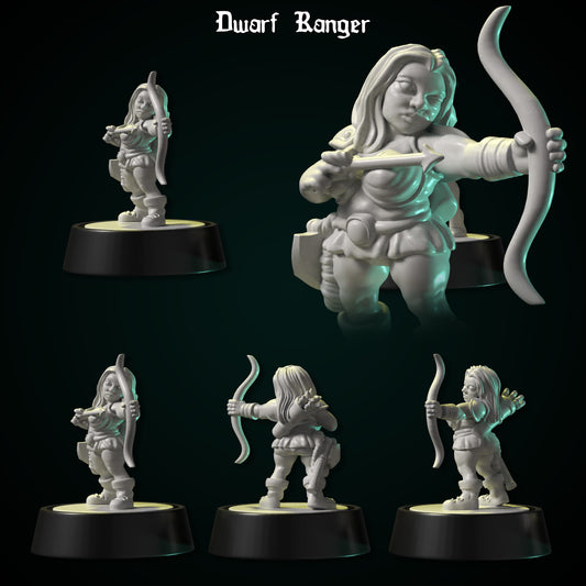 Dwarf Ranger by DDF Miniatures and Models