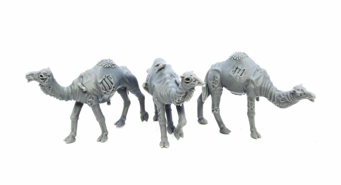 Napoleonic Dread Zombie Camels by koolkiwi Miniatures