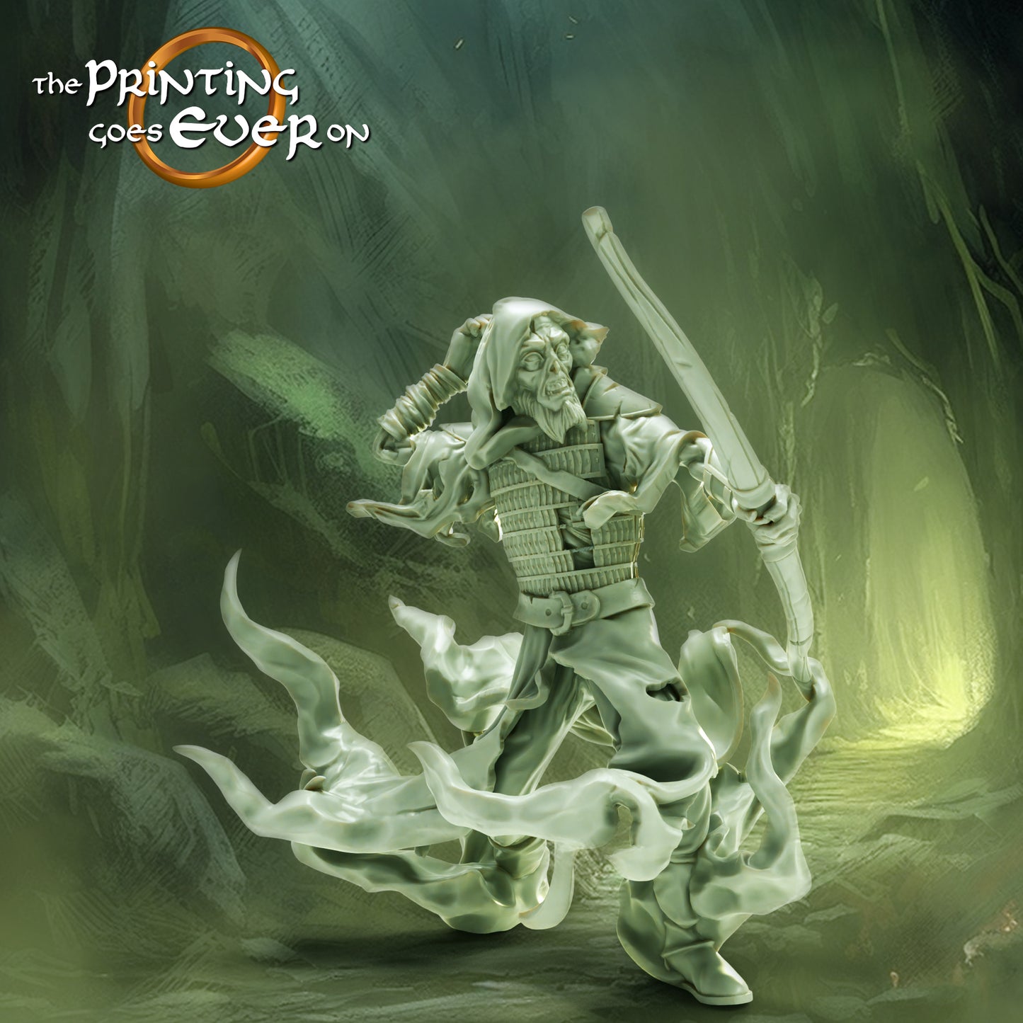 Ghost Archers of the Hall of the Ghost King by The Printing Goes Ever On