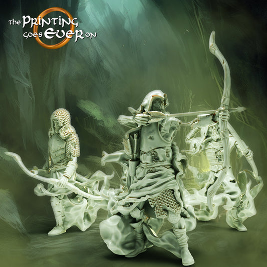 Ghost Archers of the Hall of the Ghost King by The Printing Goes Ever On