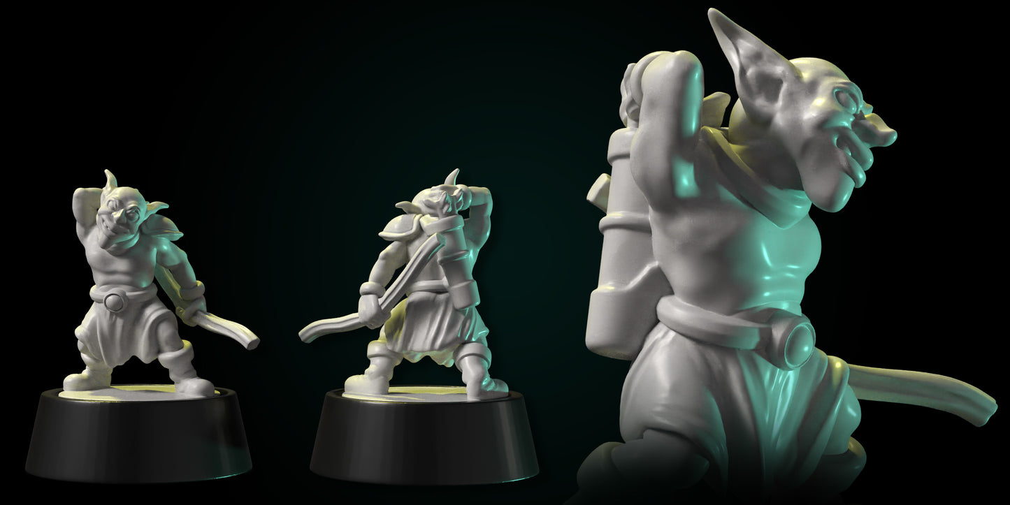 Goblin Set by DDF Miniatures and Models