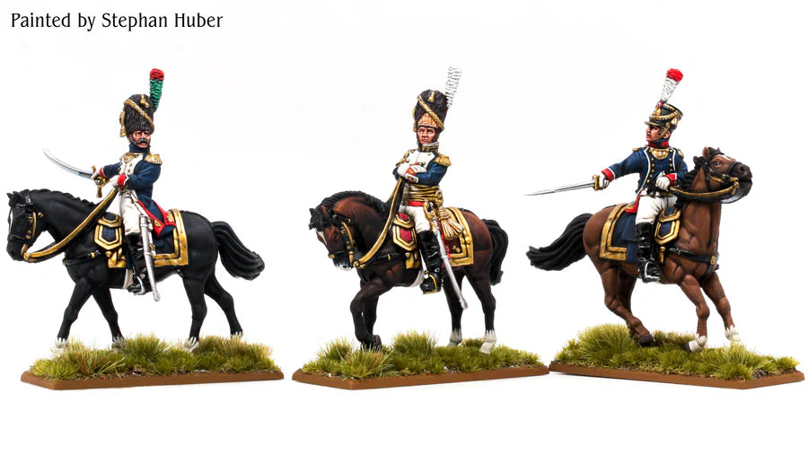 French Guard Command mounted (including Dorsenne)(1807-1814) by Piano Wargames