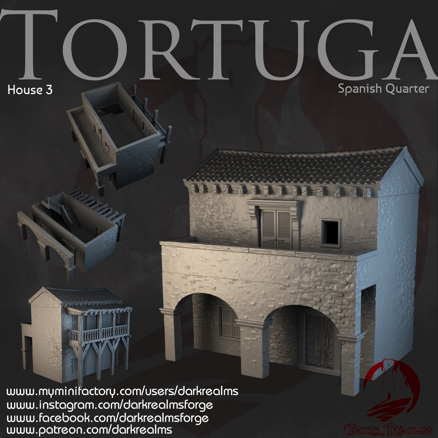Tortuga House 3 by Dark Realms Forge