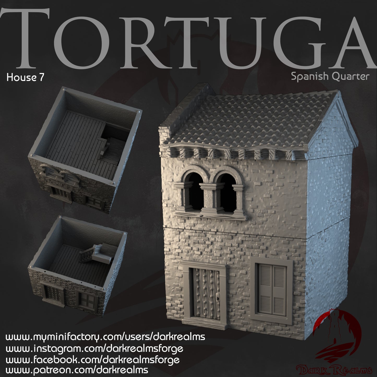 Tortuga House 7 by Dark Realms Forge