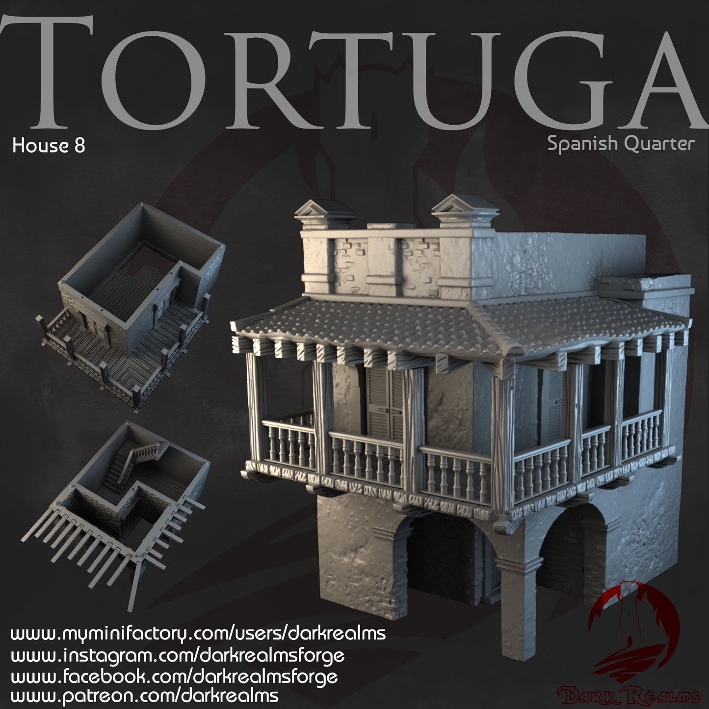 Tortuga House 8 by Dark Realms Forge