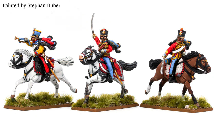 French Hussars Command (1807-1814) by Piano Wargames