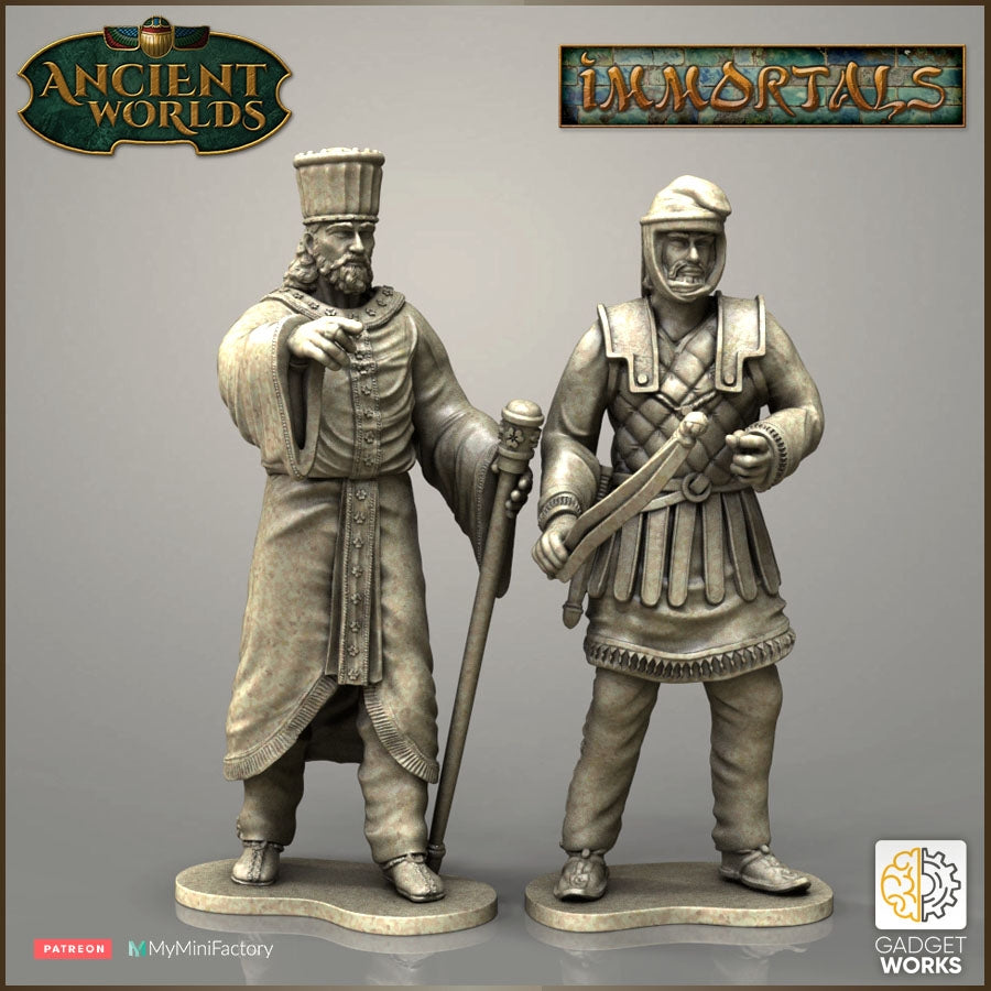 King Darius of the Achaemenid Persians by Gadgetworks Miniatures
