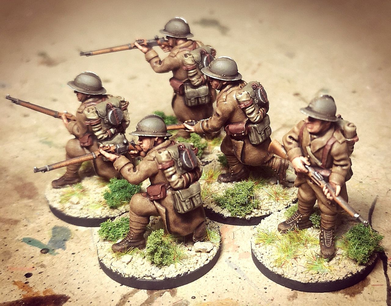 WW2 1940 French Reservist Platoon Deal by Colonel Muller