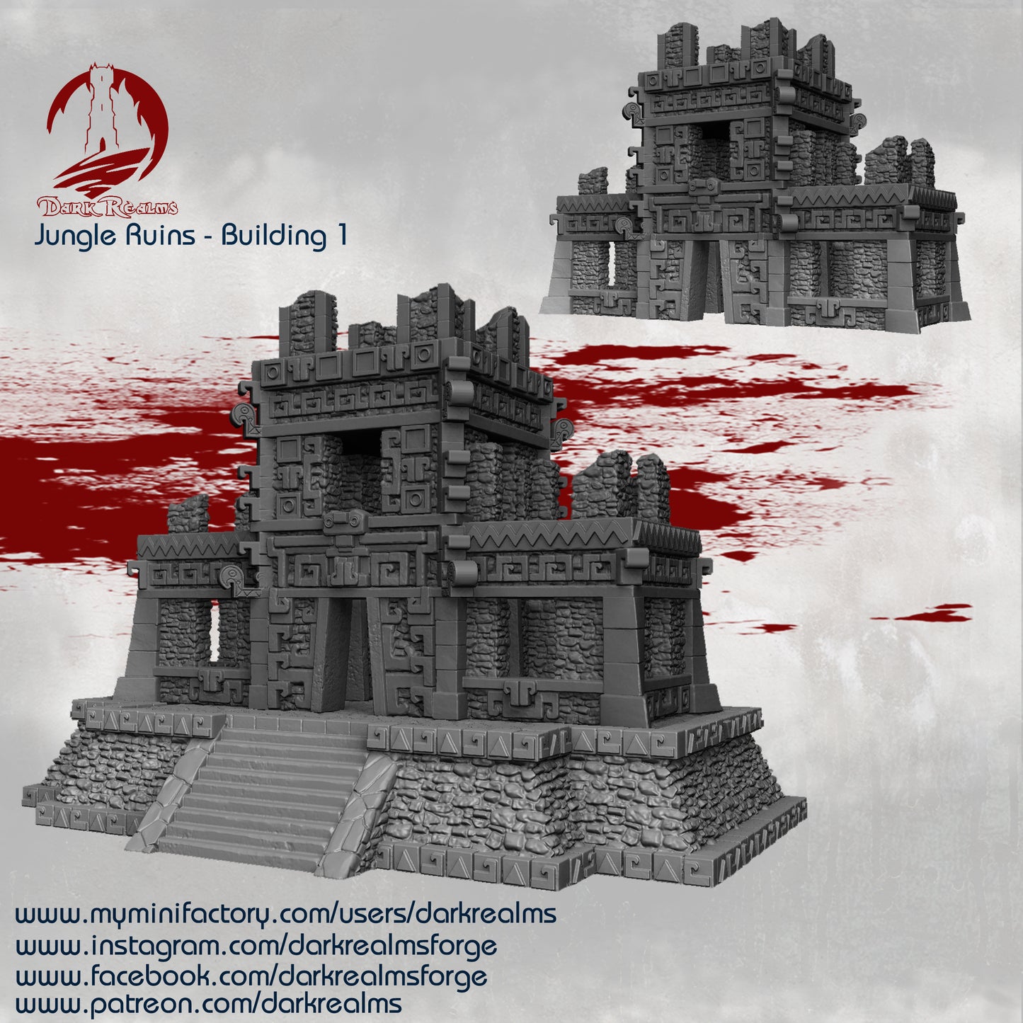 Jungle Building 1 by Dark Realms Forge