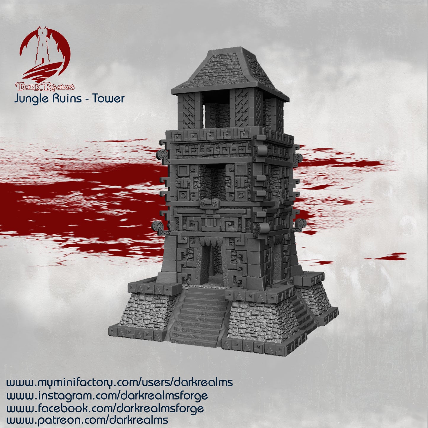 Jungle Tower by Dark Realms Forge