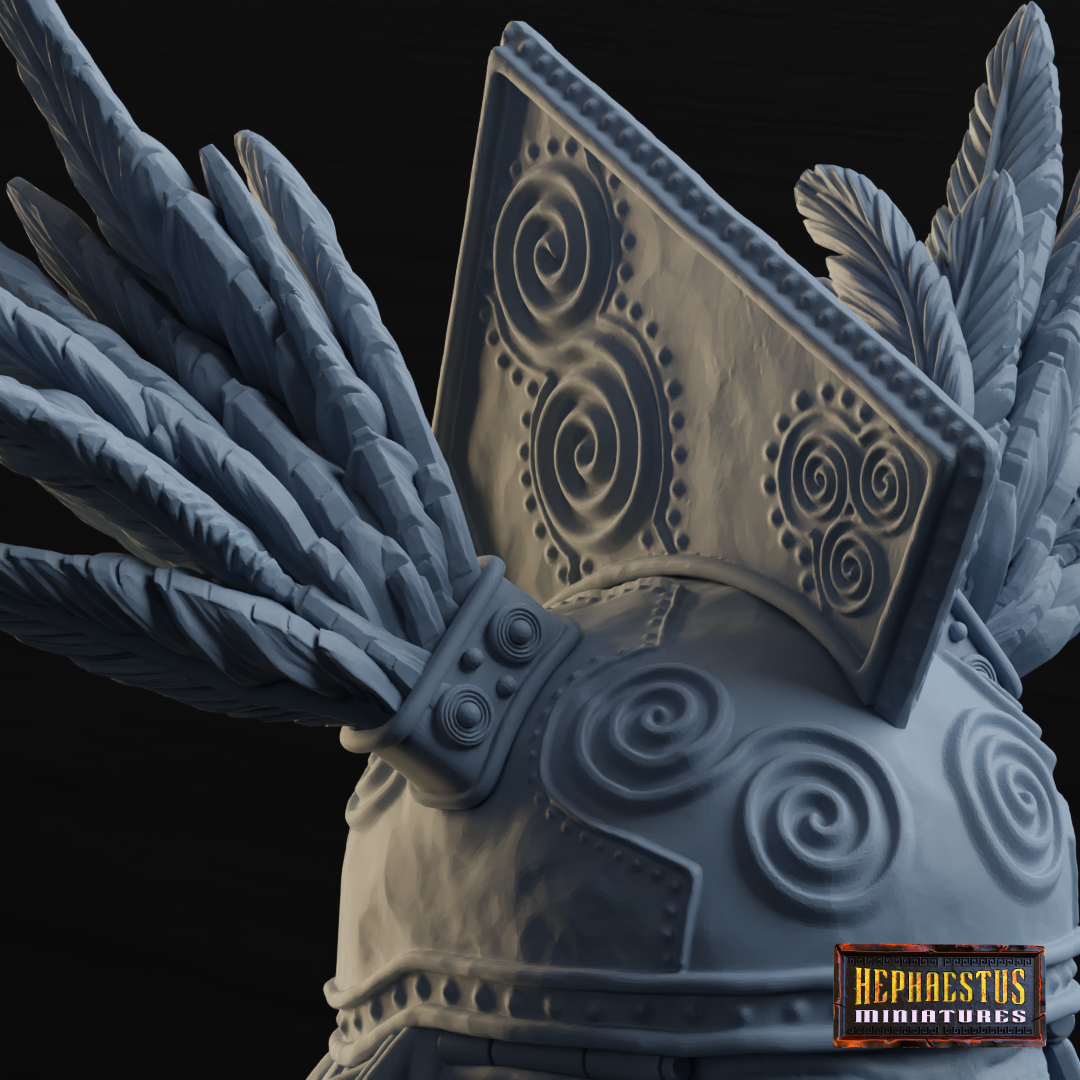Gallic Chief Busts by Atlas 3DSS