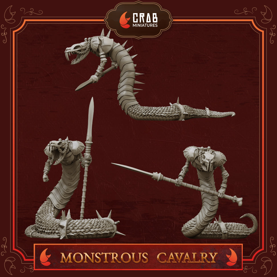 Monstrous Cavalry by Crab Miniatures