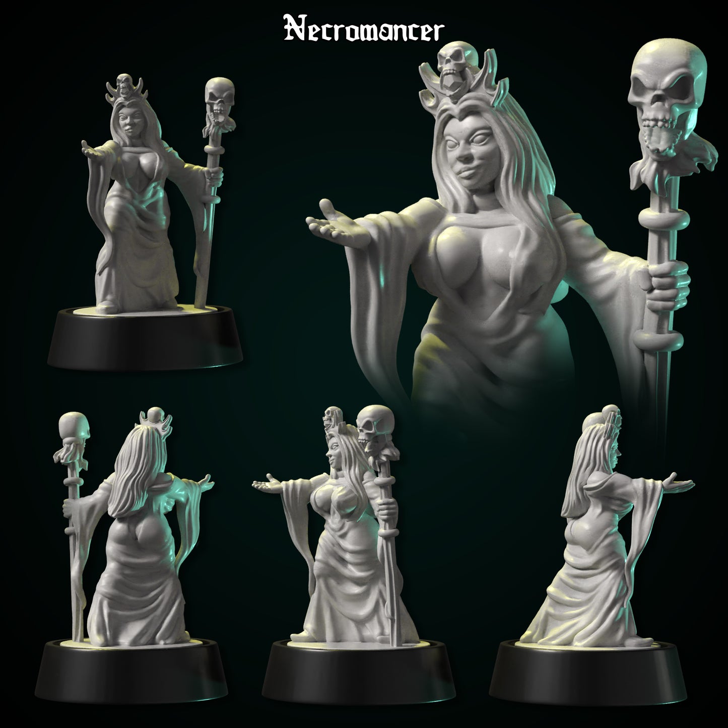 Necromancer by DDF Miniatures and Models