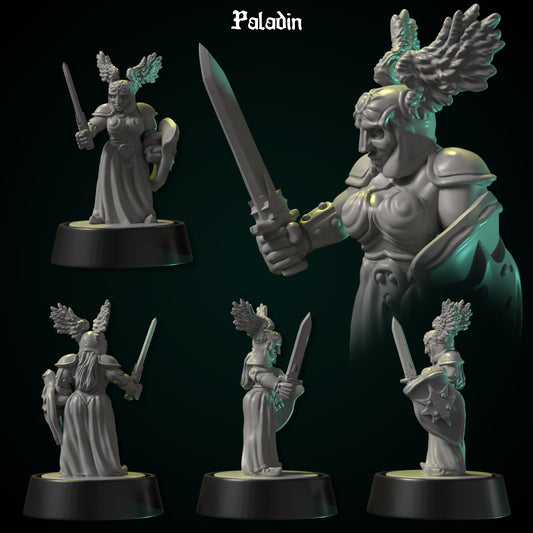 Paladin by DDF Miniatures and Models