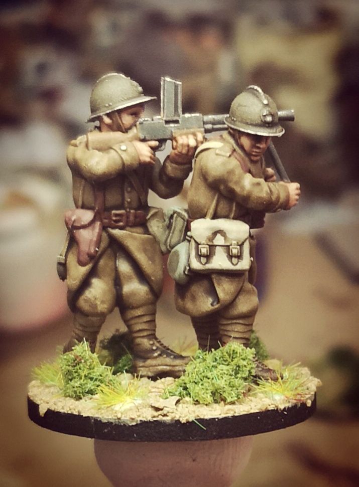 WW2 1940 French Reservist Platoon Deal by Colonel Muller