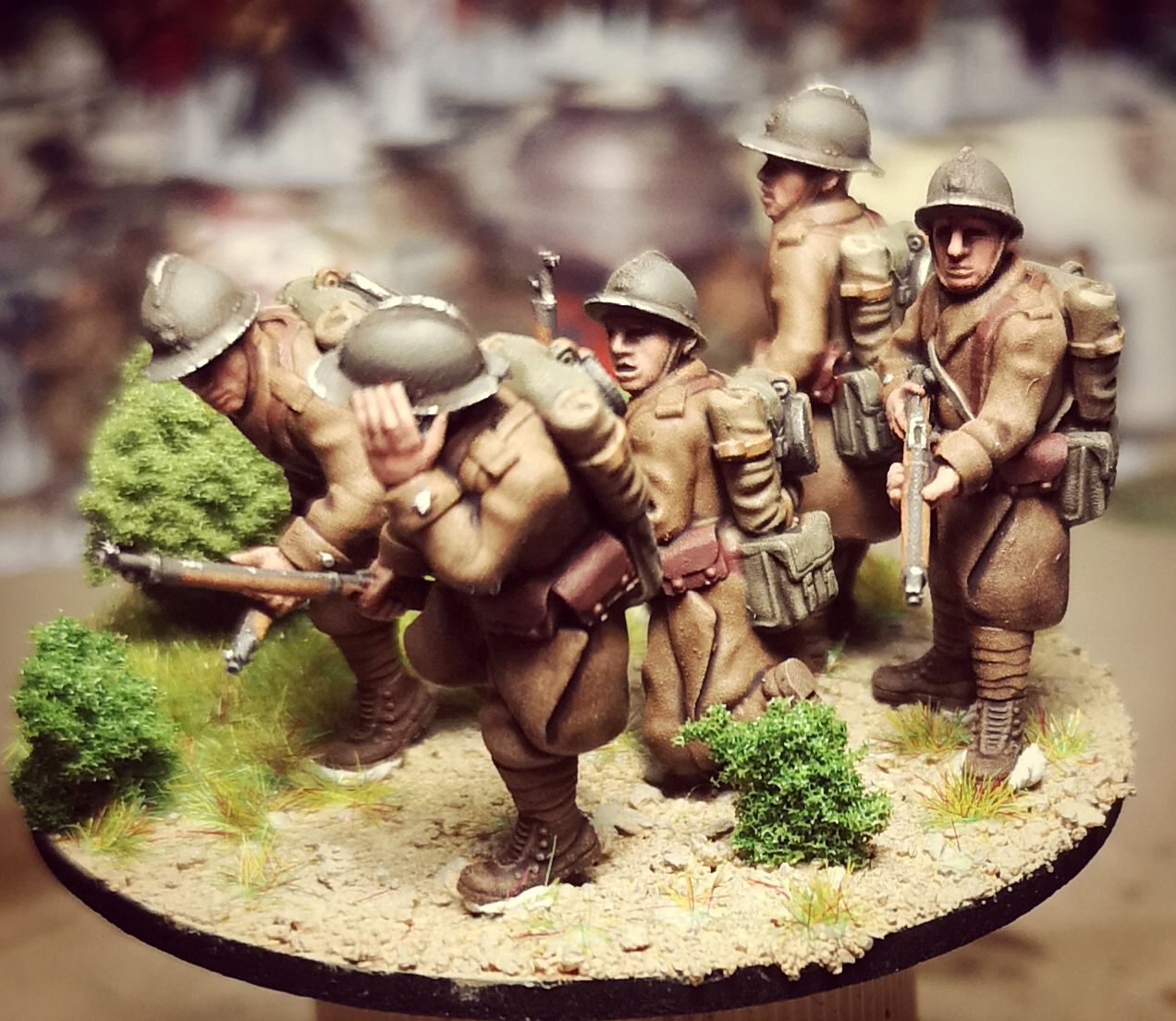 WW2 1940 French Reservist Platoon Deal by Colonel Muller