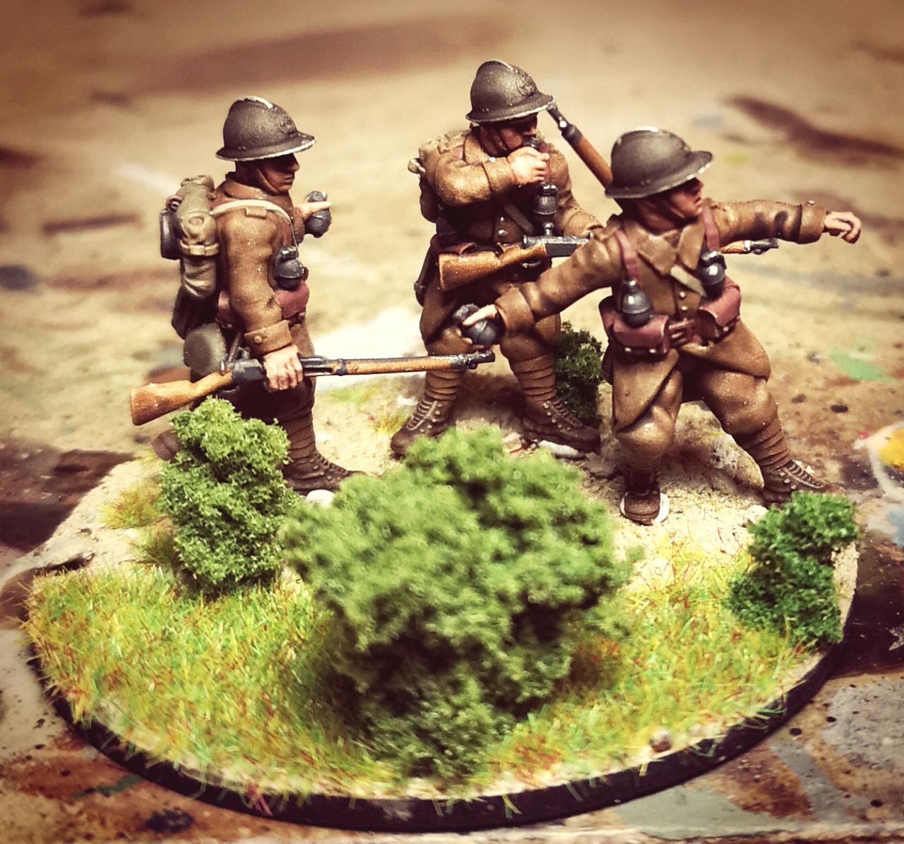 WW2 1940 French Reservist Platoon Deal by Colonel Muller