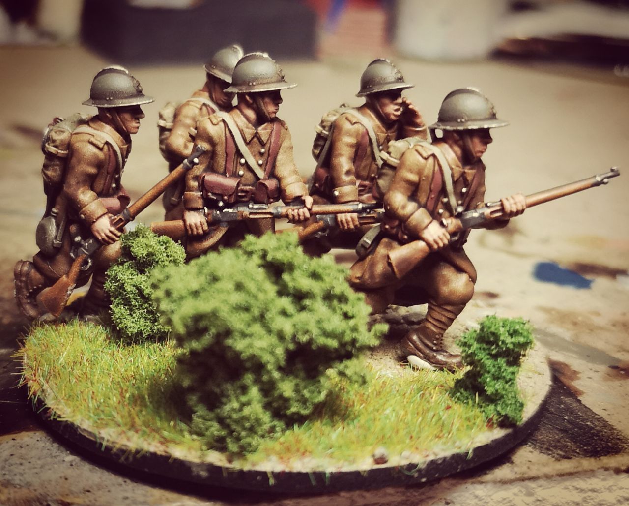 WW2 1940 French Reservist Platoon Deal by Colonel Muller