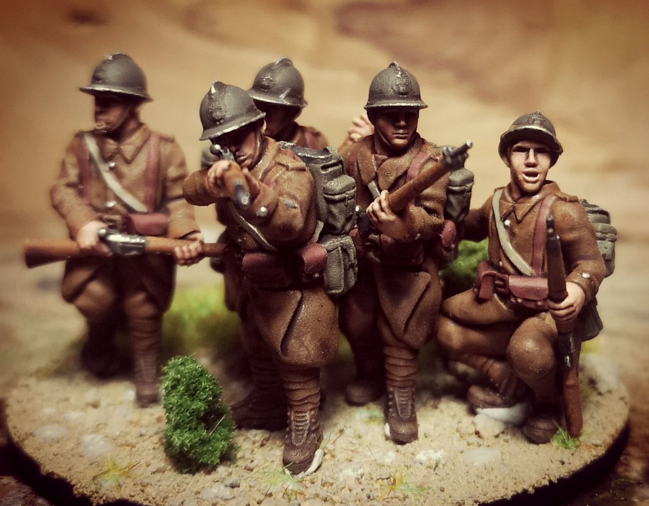 WW2 1940 French Regulars Platoon Deal by Colonel Muller