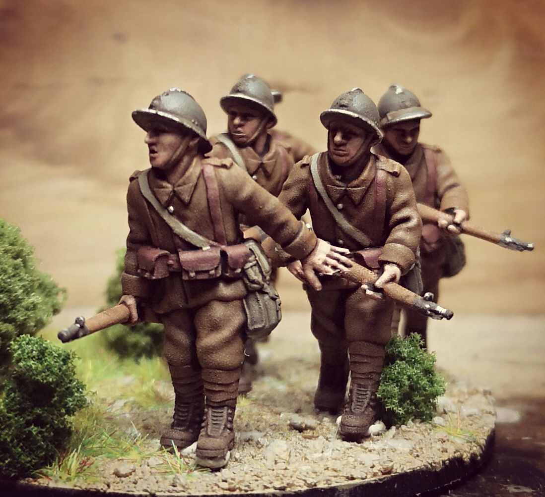 WW2 1940 French Regulars Platoon Deal by Colonel Muller