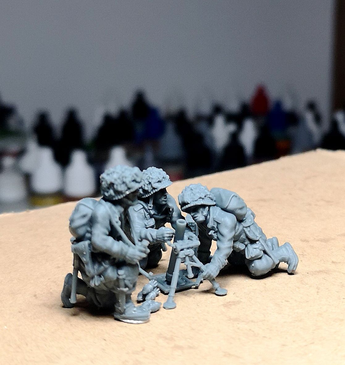 US Army Airborne 60mm Mortar Team by Colonel Muller