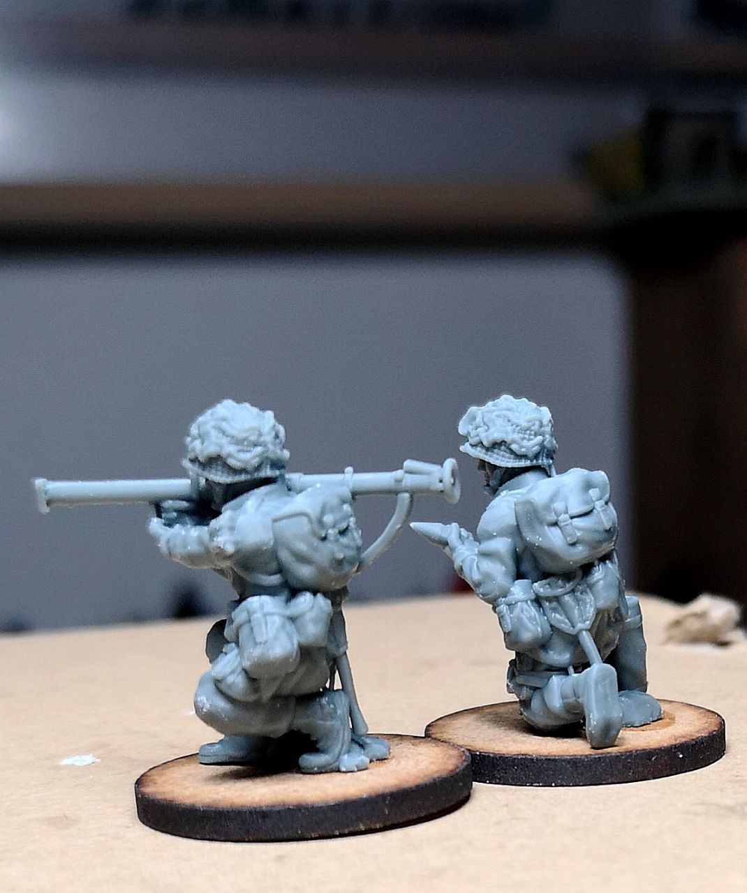 US Army Airborne Bazooka Team 2 Firing by Colonel Muller