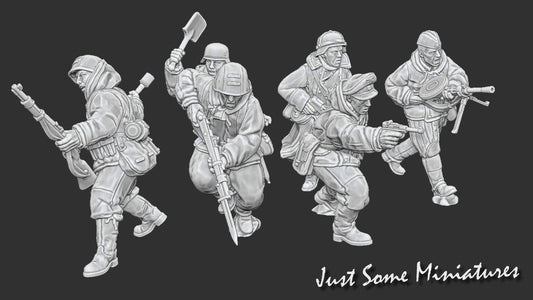 Late War German Cavalry Raiders by Just Some Miniatures