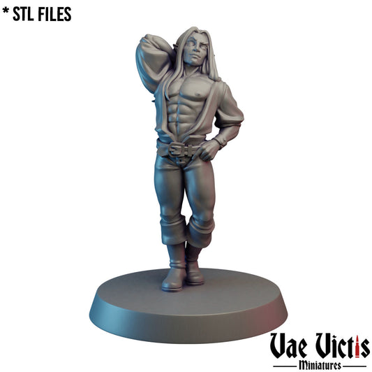 Male Entertainer by Vae Victis Miniatures