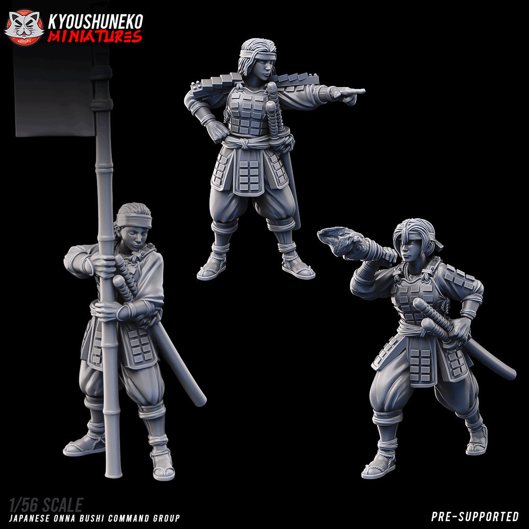 Japanese Onna Bushi Command Group