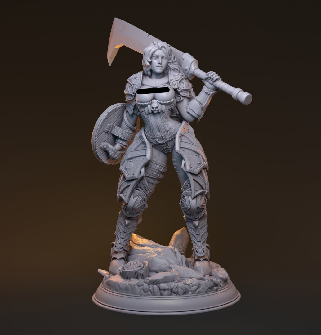 Untrin Dark Valkyrie by HardWitch-Games.