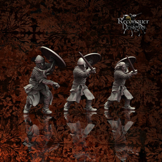 Castilian Dismounted Knights Skirmishing