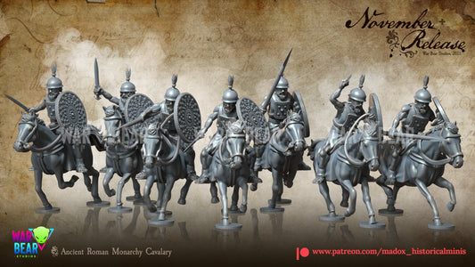 Roman Monarch Cavalry by Madox Historical Miniatures
