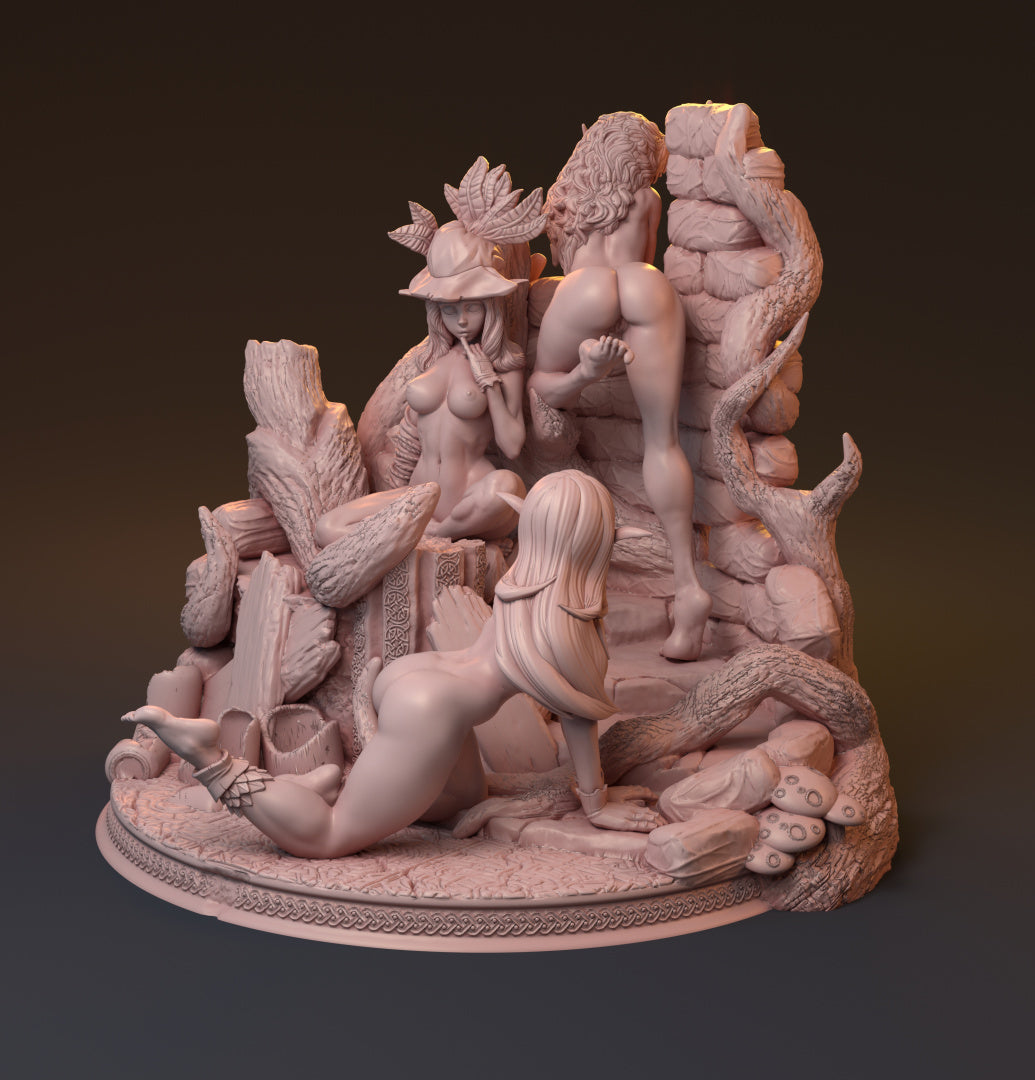 My Little Magic Guide Big Diorama by HardWitch-Games.