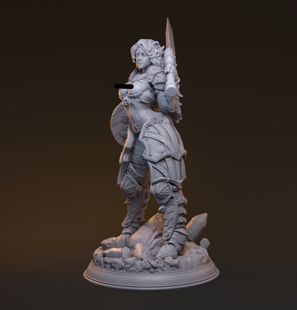Untrin Dark Valkyrie by HardWitch-Games.