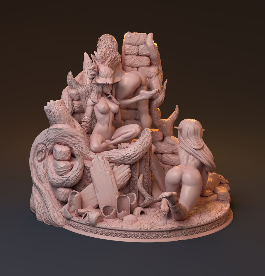 My Little Magic Guide Big Diorama by HardWitch-Games.