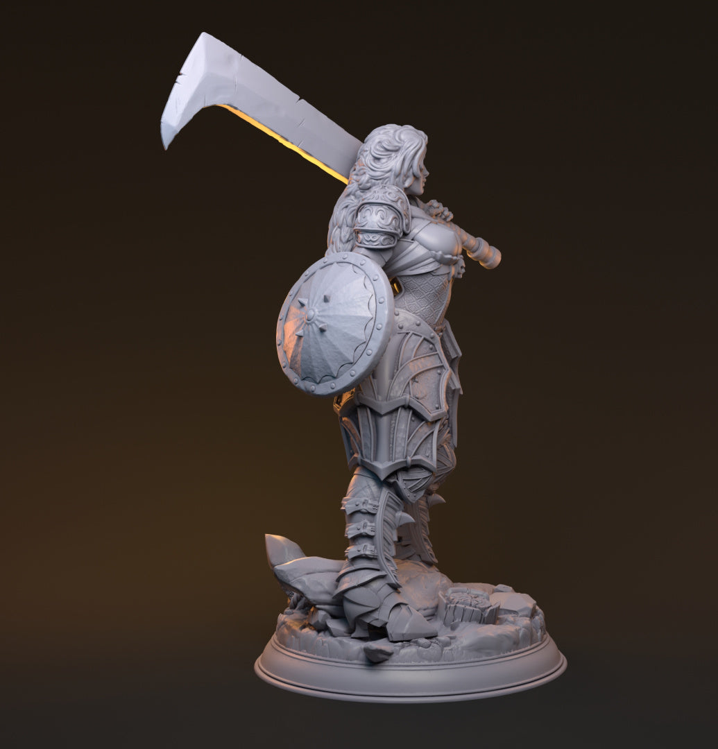 Untrin Dark Valkyrie by HardWitch-Games.