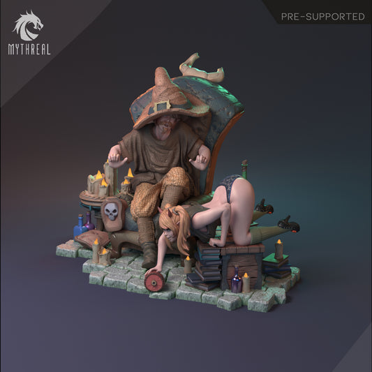 Cloth the Portal Diorama by HardWitch-Games.